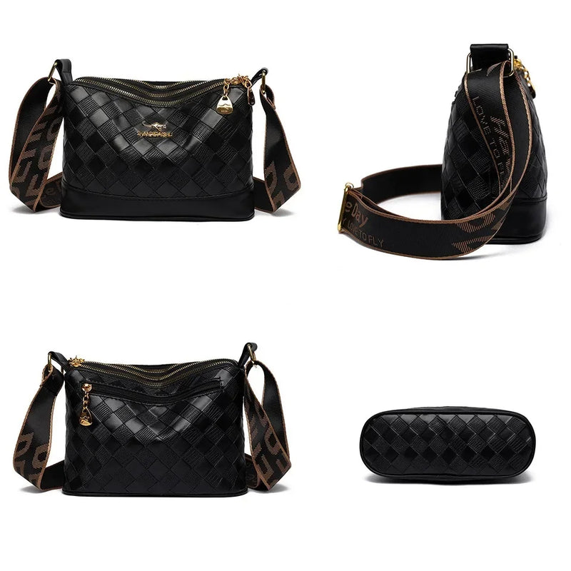 Bolsa de Couro Feminina AMYMANG