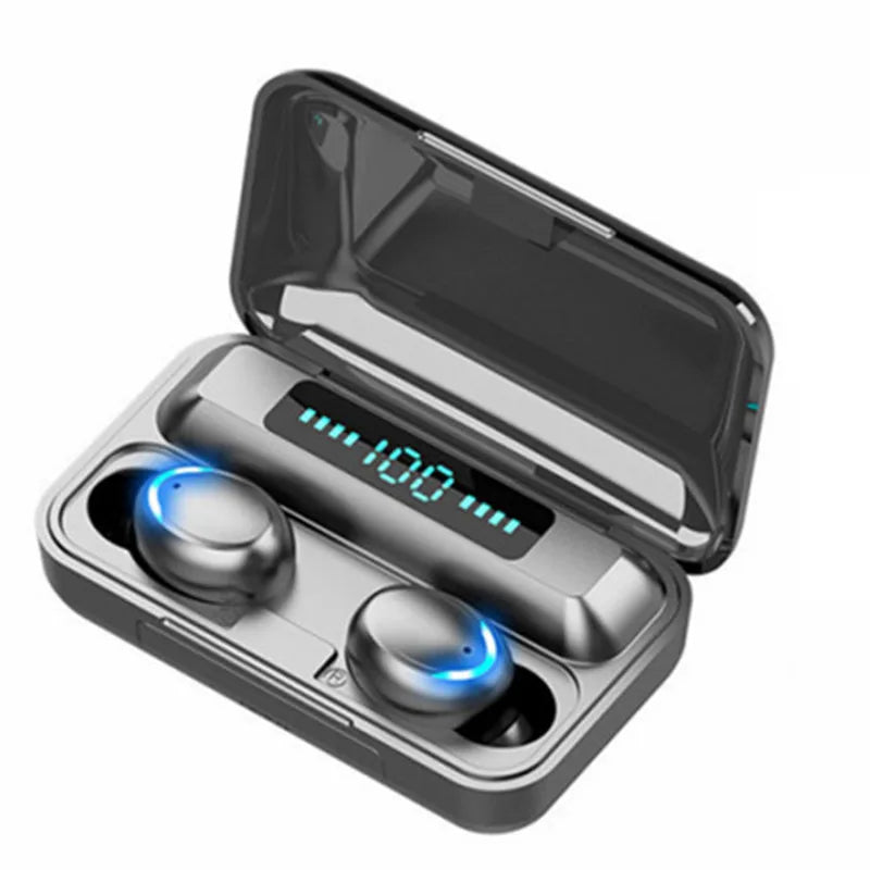 Fone de Ouvido Bluetooth Para Esportes TWS F9-5